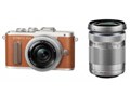 OLYMPUS PEN E-PL8 EZ�_�u���Y�[���L�b�g [�u���E��]