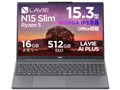 LAVIE Direct N15 Slim Ryzen 5�E16GB�������E512GB SSD�E15.3�^WUXGA�t���EOffice Home&Business 2024���� ���i.com���胂�f�� NSLKC4595S2H1B [���i�O���[]