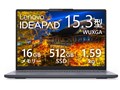 IdeaPad Slim 3 Gen 10 Ryzen 7 8840HS�E16GB�������[�E512GB SSD�E15.3�^WUXGA�EIPS�t������ 83KA006VJP [���i�O���[]