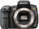 【中古】SONY ソニー α200 DSLR-A200 ブラック デジタル一眼レフカメラ Amazon | SONY デジタル一眼レフカメラ α200 ボディ DSLR-A200