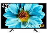 シャープ　42インチ液晶テレビ　4T-C42DJ1 2022年製 価格.com - シャープ AQUOS 4K 4T-C42DJ1 [42インチ] スペック・仕様