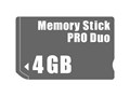 メモリースティック PRO DUO 4GB