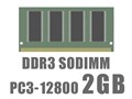 SODIMM DDR3 PC3-12800 2GB