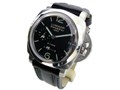 PAM00233 1950 ルミノール 8デイズ GMT 手巻き(ブラック)