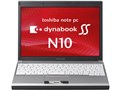 dynabook SS N10 TG120E/2W PPN1TG2RPZRNU