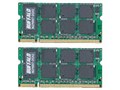 D2/N800-2GX2/E (SODIMM DDR2 PC2-6400 2GB 2���g)
