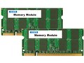 SDX800-4GX2 (SODIMM DDR2 PC2-6400 4GB 2���g)