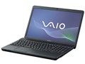 VAIO E�V���[�Y VPCEH2AJ Celeron���ڃ��f�� [15.5�^���C�h �u���b�N]