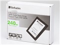 Verbatim SATAIII Internal SSD 240GB 47379 [�V���o�[]