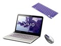 VAIO E�V���[�Y14P SVE14A1AJ Core i3/�������[4GB���ڃ��f�� [�V���o�[/�A�N�Z�T���[�Z�b�g]