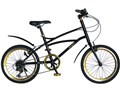 �f�U�C�i�[�Y�o�C�V�N�� MINIVELO207 [�u���b�N/�S�[���h]