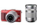 OLYMPUS PEN mini E-PM2 �_�u���Y�[���L�b�g [���b�h]