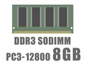 SODIMM DDR3 PC3-12800 8GB