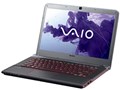 VAIO E�V���[�Y SVE14A38CJB [�u���b�N]