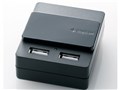 Dual USB Charger Slide TR-DUSLIDE-BK [�u���b�N]
