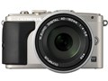 OLYMPUS PEN Lite E-PL6 �_�u���Y�[���L�b�g [�V���o�[]