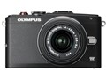OLYMPUS PEN Lite E-PL6 �_�u���Y�[���L�b�g [�u���b�N]