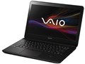 VAIO Fit 14E SVF1421A1J Core i3���ڃ��f�� [�u���b�N]