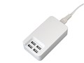 4PORT USB AC Adaptor BS-USBAC4PORT/WH [�z���C�g]