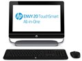 ENVY TouchSmart 20-d280jp/CT All-in-One PC Intel HD Graphics 2500���� �J�X�^�����f��