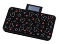 �x���R���[�� MT-104HEART BKWH [�n�[�g�u���b�N]