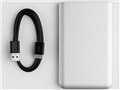 Mobile Drive Mg SSD Thunderbolt+USB3.0 256GB 37042 [�V���o�[]