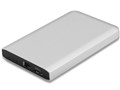 Mobile Drive Mg SSD Thunderbolt+USB3.0 256GB 37042 [�V���o�[]