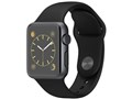 Apple Watch Sport 38mm MJ2X2J/A [�u���b�N�X�|�[�c�o���h]