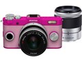 PENTAX Q-S1 �_�u���Y�[���L�b�g �I�����C���X�g�A���胂�f�� [�`�F���[�s���N/�y�[���s���N]