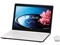 LAVIE Note Standard NS550/BAW PC-NS550BAW [�N���X�^���z���C�g]