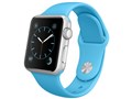 Apple Watch Sport 38mm MLCG2J/A [�u���[�X�|�[�c�o���h]