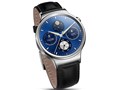 Huawei Watch W1 Classic leather [�V���o�[/�u���b�N���U�[�o���h]