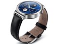 Huawei Watch W1 Classic leather [�V���o�[/�u���b�N���U�[�o���h]