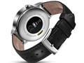 Huawei Watch W1 Classic leather [�V���o�[/�u���b�N���U�[�o���h]
