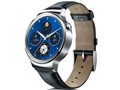 Huawei Watch W1 Classic leather [�V���o�[/�u���b�N���U�[�o���h]
