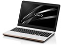 VAIO C15 VJC1511/Core i3/�������[8GB/HDD1TB/DVD�h���C�u/Office Home and Business�t���f�� [�z���C�g/�J�b�p�[]