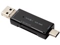 SCR-SD05/BK [USB/microUSB 6in1 �u���b�N]