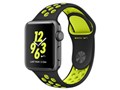 Apple Watch Nike+ 38mm MP0J2J/A [�u���b�N/�{���gNike�X�|�[�c�o���h]