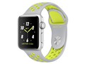 Apple Watch Nike+ 38mm MNYT2J/A [�t���b�g�V���o�[/�{���gNike�X�|�[�c�o���h]