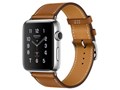 Apple Watch Hermes Series 2 42mm �V���v���g�D�[�� MNUF2J/A [���H�[�E�o���j�A(�t�H�[��)���U�[�X�g���b�v]