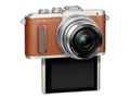 OLYMPUS PEN E-PL8 EZ�_�u���Y�[���L�b�g [�u���E��]