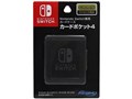 Nintendo Switch��p�J�[�h�P�[�X �J�[�h�|�P�b�g4 HACF-01BK [�u���b�N]