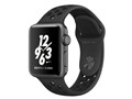 Apple Watch Nike+ 38mm MQ1K2J/A [�A���X���T�C�g/�u���b�NNike�X�|�[�c�o���h]