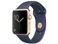 Apple Watch Series 1 42mm MQ122J/A [�S�[���h�A���~�j�E���P�[�X/�~�b�h�i�C�g�u���[�X�|�[�c�o���h]