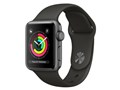 Apple Watch Series 3 GPS���f�� 38mm MR352J/A [�O���C�X�|�[�c�o���h]