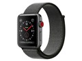 Apple Watch Series 3 GPS+Cellular���f�� 42mm MQKR2J/A [�_�[�N�I���[�u�X�|�[�c���[�v]