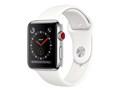 Apple Watch Series 3 GPS+Cellular���f�� 42mm MQLY2J/A [�X�e�����X�X�`�[���P�[�X/�\�t�g�z���C�g�X�|�[�c�o���h]