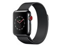 Apple Watch Series 3 GPS+Cellular���f�� 38mm MR1Q2J/A [�X�y�[�X�u���b�N�~���l�[�[���[�v]