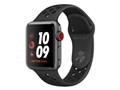 Apple Watch Nike+ Series 3 GPS+Cellular���f�� 38mm MQM82J/A [�A���X���T�C�g/�u���b�NNike�X�|�[�c�o���h]