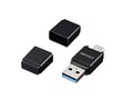 BSCRM128U3BK [USB/USB Type-C microSD �u���b�N]